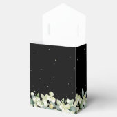 Ballotins Mariage d'hiver Elégant Black Snowberry+Eucalyptus (Ouvert)