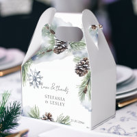 Mariage d'hiver privilégiés personnalisée