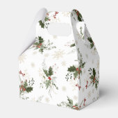 Ballotins Mariage d'hiver sous la neige Shower de mariée (Arrière)