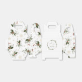 Ballotins Mariage d'hiver sous la neige Shower de mariée (Déplié)