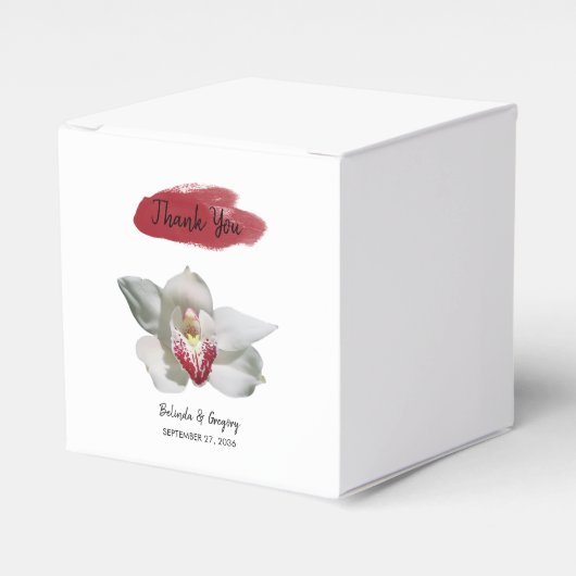 Ballotins Mariage d'orchidée de Bourgogne (Verso)