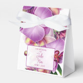 Ballotins Mariage d'orchidées florales (Verso)