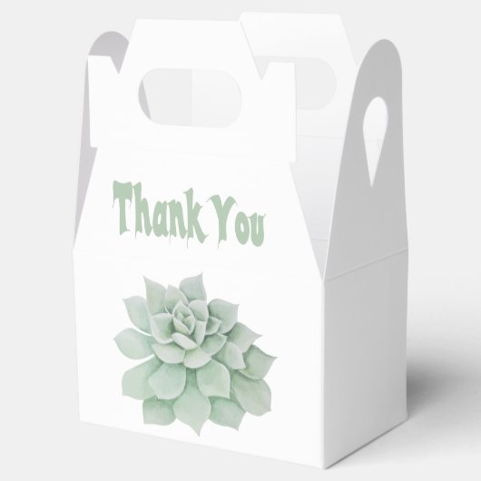 Ballotins Mariage du Parti Cactus Succulte Merci Vert (Ouvert)