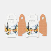 Ballotins Mariage du paysage hivernal de la rivière Mountain (Déplié)