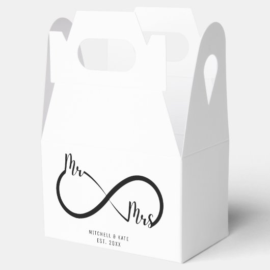 Ballotins Mariage du symbole M & Mme Infinity (Ouvert)