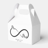 Ballotins Mariage du symbole M & Mme Infinity (Verso)