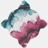 Ballotins Mariage Dusty Blue et Burgundy (Déplié)