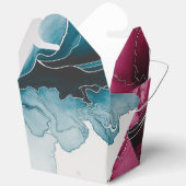 Ballotins Mariage Dusty Blue et Burgundy (Ouvrir)