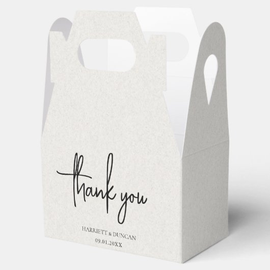 Ballotins Mariage élégant Beige Beige neutre intemporel (Ouvert)