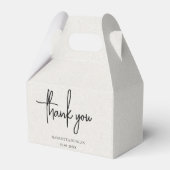 Ballotins Mariage élégant Beige Beige neutre intemporel (Verso)