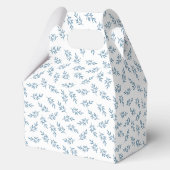 Ballotins Mariage élégant bleu Accueil personnalisé Invité (Verso)