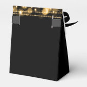 Ballotins Mariage élégant de la fête scintille or (Arrière)