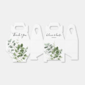 Ballotins Mariage élégant de verdure d'eucalyptus (Déplié)