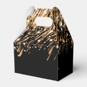 Ballotins Mariage élégant décroissant étoiles Or (Arrière)