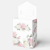 Ballotins Mariage Élégant Fleur Rose Pâle Hydrangea (Ouvert)