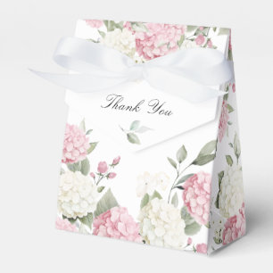 Ballotins Mariage Élégant Fleur Rose Pâle Hydrangea