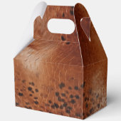 Ballotins Mariage en cuir Brown Faux (Verso)