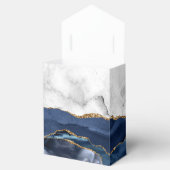 Ballotins Mariage en marbre marbre bleu marine (Ouvert)