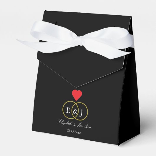 Ballotins Mariage Entwin Rings (Verso)