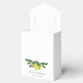 Ballotins Mariage Favor Boîtes Dusty Bleu Botaniques (Ouvert)