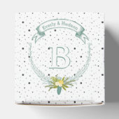 Ballotins Mariage Favor Box Vos Photos Monogrammes Noms (Haut)