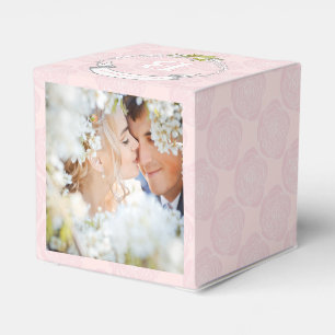 Ballotins Mariage Favor Box Vos Photos Monogrammes Noms