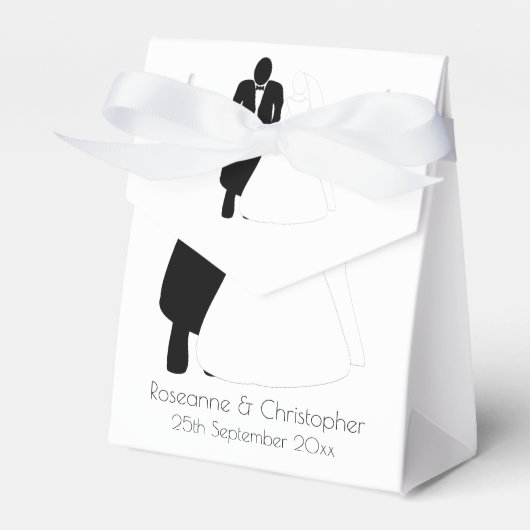 Ballotins Mariage Favor Boxes Mariage (Verso)