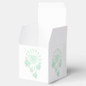 Ballotins Mariage Favor Boxes Peppermint Papillons Coeur (Ouvert)