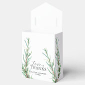 Ballotins Mariage Favor Boxes Rosemary Greenery (Ouvert)