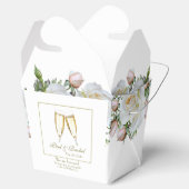 Ballotins Mariage Favor Personnaliser la verdure Rose (Ouvert)