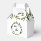 Ballotins Mariage Feuillage de verdure boisée (Verso)