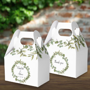 Ballotins Mariage Feuillage de verdure boisée