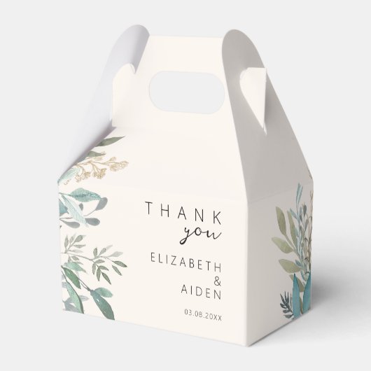 Ballotins Mariage feuille (Verso)