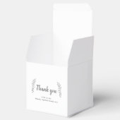 Ballotins Mariage feuille à main (Ouvert)