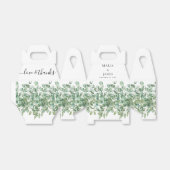 Ballotins Mariage Feuille de l'Eucalyptus (Déplié)