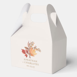 Ballotins Mariage Fleur Bohème Moderne Rustique d'Automne