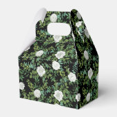 Ballotins Mariage Fleur Rose Noir et Blanc (Arrière)