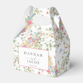 Ballotins Mariage Fleur sauvage coloré (Verso)