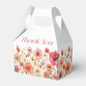 Ballotins Mariage Fleur sauvage Retro Pastel Pink Boho (Arrière)