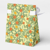 Ballotins Mariage Fleurs Roses Orange Jaune (Arrière)