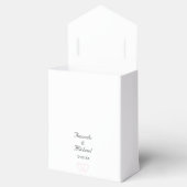 Ballotins Mariage fleurs tropicales (Ouvert)