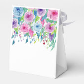 Ballotins Mariage floral aquarelle combinaison de couleur vi (Arrière)