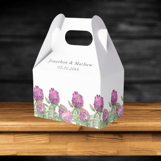 Ballotins Mariage Floral Aquarelle Jungle Été