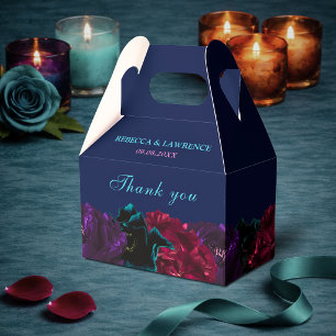 Ballotins Mariage Floral aux Tons de Bijoux