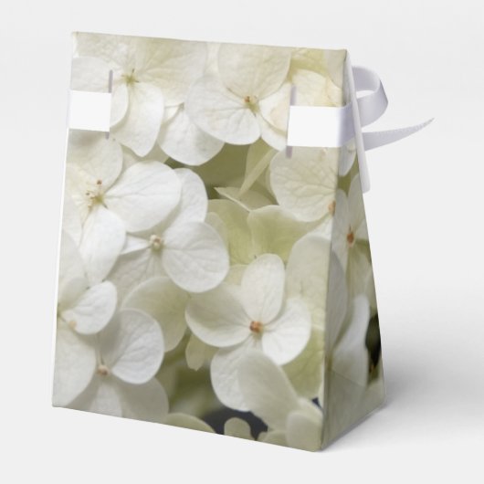 Ballotins Mariage floral blanc Hydrangea (Arrière)