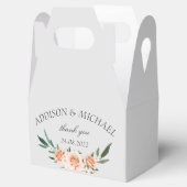Ballotins Mariage floral Blush simple (Ouvert)