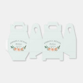 Ballotins Mariage floral Blush simple (Déplié)