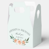 Ballotins Mariage floral Blush simple (Ouvert)