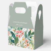 Ballotins Mariage floral coloré (Ouvert)