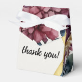 Ballotins Mariage floral élégant enchanté (Verso)